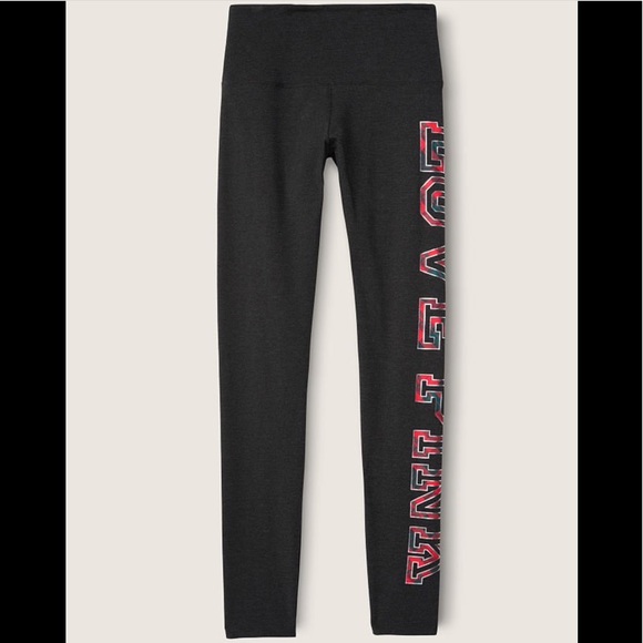 Pink Victoria’s Secret Cotton High Waist Full Length Legging NWT - Picture 4 of 8